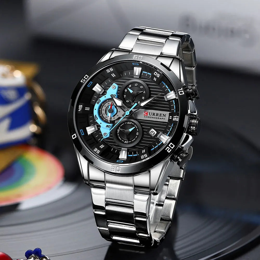 Waterproof watch and sport for men 
New York watch