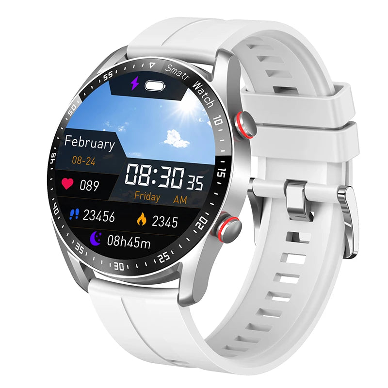 Smart watch (unisex) 
Bluetooth,calls,heath detector (o2 blood ,Heart rate,stress etc...)